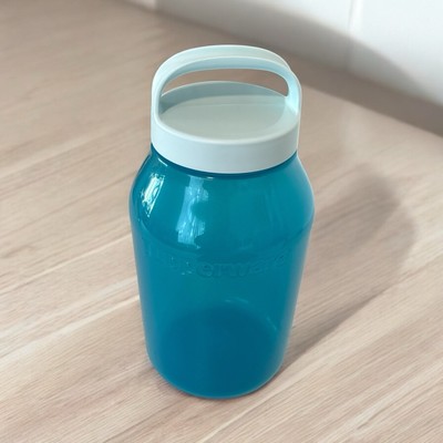 Tupperware XL Universal Jar 12 Cup /3qt /3L Jug Travel Food Storage Blue NEW