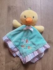 Magic Years Yellow Duck Chic Lovey My First Easter Baby Security Blanket Rattle
