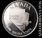 1969 Nevada Statehood 13.5g Fine Silver Round - Choice Gem Proof  #L3412