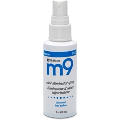 Hollister m9 Odor Eliminator Spray for Ostomy Care, Unscented, 2 OZ, 1 Pack