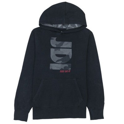 Nike Pullover Hoodie Jungen UK-Größe 12-13 Jahre schwarz