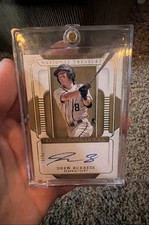2025 Panini National Treasures - Timeless Talents Signatures Drew Burress...