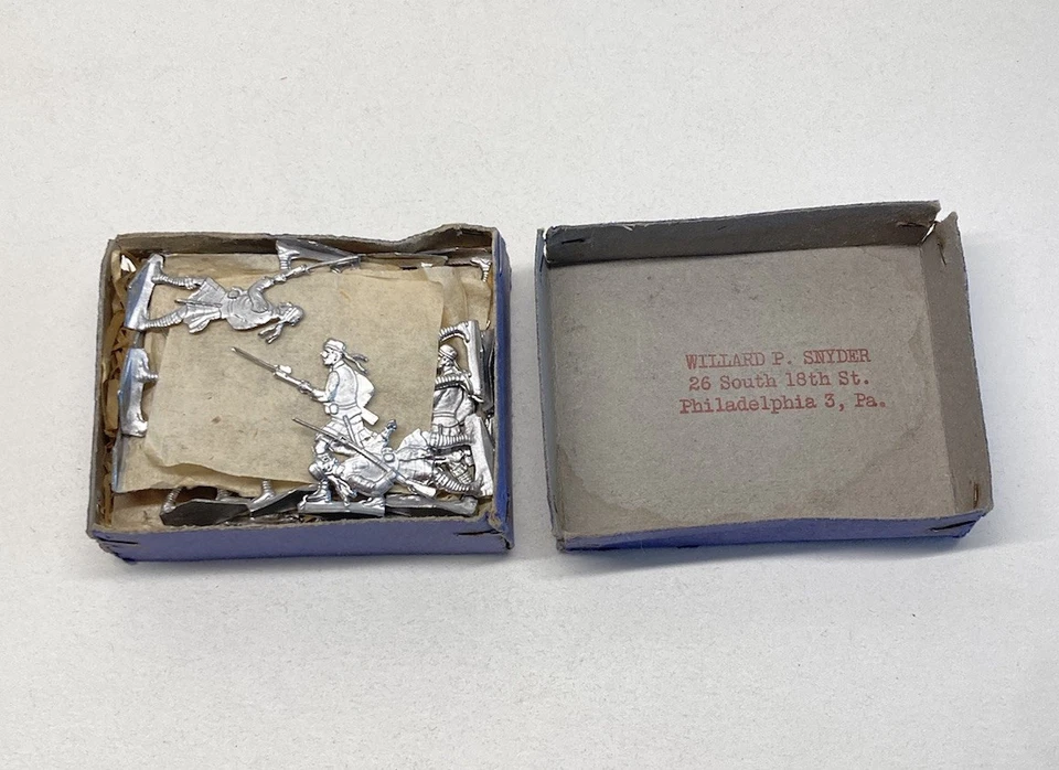 Ernst Heinrichsen Lead Toy Soldiers Scottish Infantry 1914 Charg Flats Unpainted - Image 4 of 4