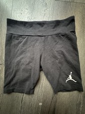 Nike Jordan Jumpman Big Kids' Girls' Biker Shorts 10-12 Years Black Size Medium