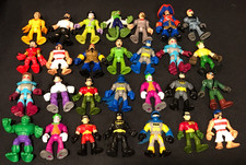 Imaginext Lot of 28 DC Marvel and Other Figures