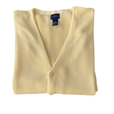 Dockers Golf Full Swing fit Men's Butter Yellow Cardigan