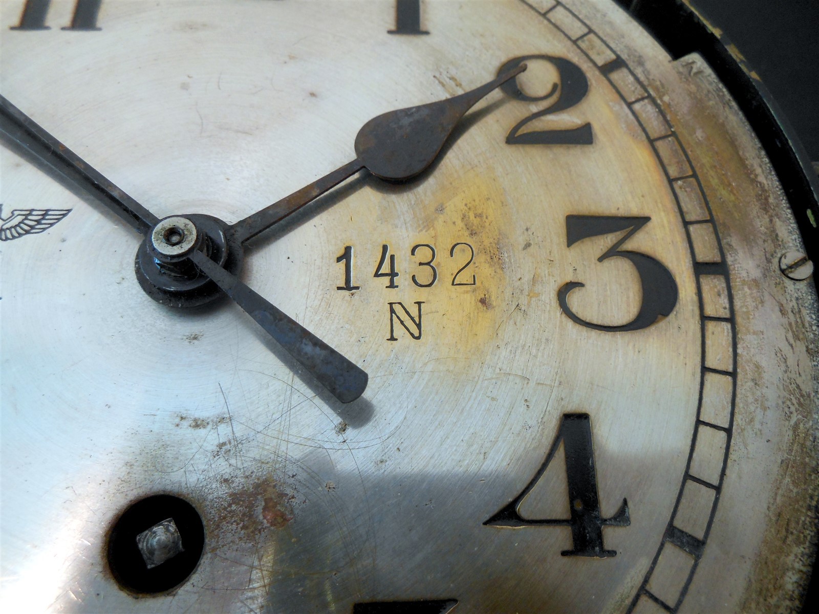 WW2 German Kriegsmarine Kieninger & Obergfell - U-BOAT & SHIP CLOCK - VERY NICE!