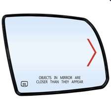 Passenger Right Heated Mirror Glass for Toyota Tundra Sequoia Turn Signal