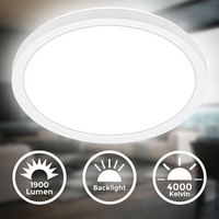 Led Deckenlampe Deckenleuchte Led Panel Flach Indirektes Licht Wohnzimmer