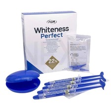 Dental FGM Whiteness 22 Per Cent Home Bleach Perfect Kit 4 x 3g Free Ship 
