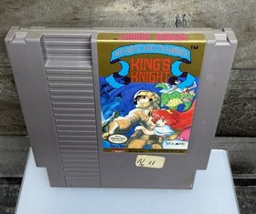 King's Knight Nintendo Entertainment System 1989 NES Tested