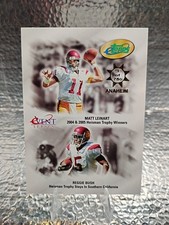 2006 eTopps Event Series Anaheim Matt Leinart Reggie Bush /750 Rookie RC MINT