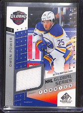 2025-26 SP Game Used NHL Global Series Fabrics Owen Power