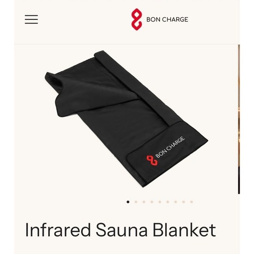 Bon Charge Personal Infrared Sauna Blanket Far Heat Therapy Detox Relax Sweat