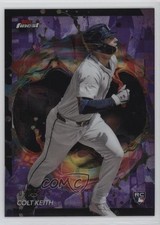 2024 Topps Finest Rare Purple Refractor 97/125 Colt Keith #208 10w8