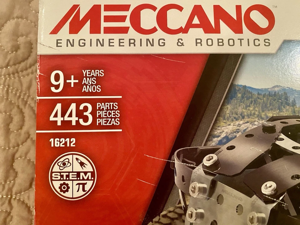 Meccano by Erector 4x4 Off-Road Motorized Truck STEM Building Set - New & Sealed - Image 4 of 4