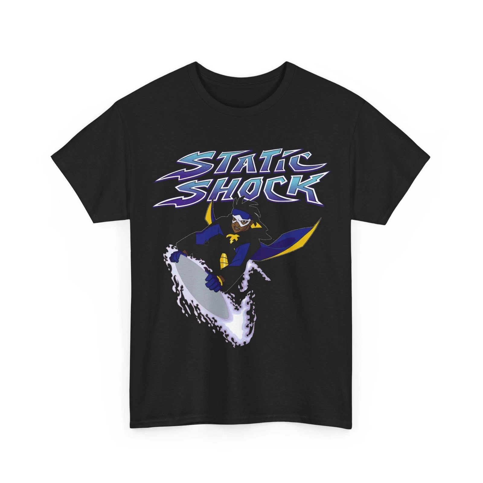 Static Shock T-Shirt - Milestone Comics - WB - DC Comics - Virgil Hawskin