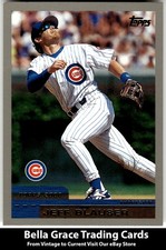 2000 Topps Jeff Blauser #73 Chicago Cubs Limited MLB Baseball