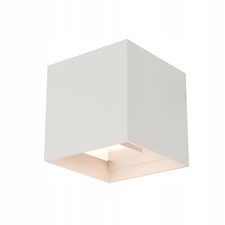 Image of 2x4w Led Wall Light 3000k Warm White Ip44 Aluminium Two-way Garden Lamp