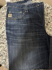 Cinch White Label Men's 35 X 30 Jeans Mid-Rise Straight Leg Relaxed Blue Denim — photo 5
