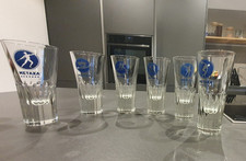 7 Stück  Vintage Metaxa Schnapsglas mit schwerem massivem Boden