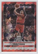 2019 Panini Contenders Optic Front Row Seat Red Cracked Ice Prizm Trae Young d4v