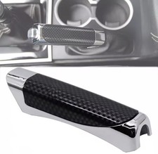Carbon Fiber Handbrake Cover Protective Sleeve Hand Brake Protections Car Decors