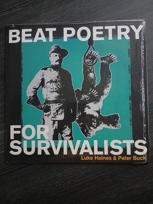 Luke Haines & Peter Buck Beat Poems For Survivalists 2020 #BRED795 In Shrink