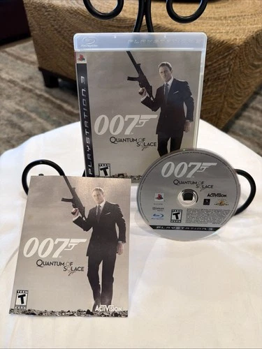 New ListingJames Bond 007: Quantum of Solace (Sony PlayStation 3, 2008) PS3 CIB! W/ Manual!