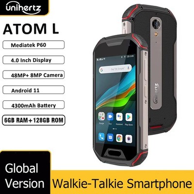 Global Unihertz Atom XL DMR Walkie-Talkie Smartphone 4.0 Inch 4300mAh 6GB+128GB