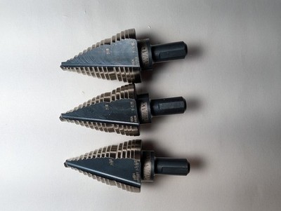 DeWalt Step Drill Bit,  7/8-in to 1-1/8-in. 3 Pack