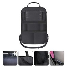 Children Car Seatback Organizer Hanging Pouch With Elastic Strap For Auto