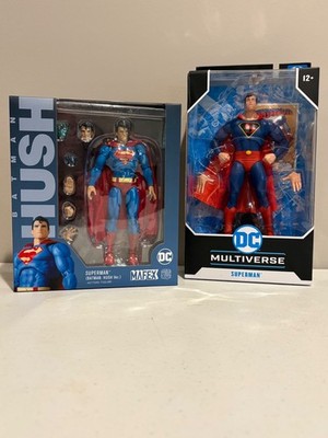 2 Supes! Superman MAFEX Hush plus new McFarlane Superman