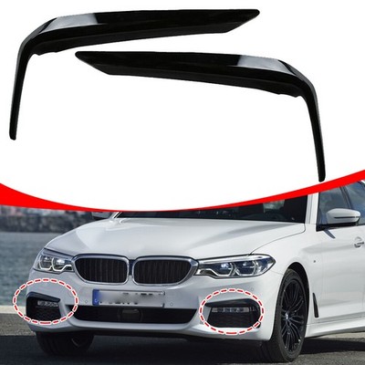 For BMW 5-Ser G30 G31 M-Sport 2016-2020 Front Bumper Fog Light Eyelid Cover Trim