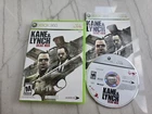 Kane and Lynch Dead Men (Microsoft Xbox 360, 2007) CIB Tested Working Free Ship