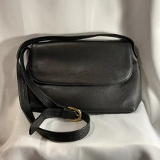 Stone Mountain Leather Crossbody Bag Black Classy Chic City Travel Preppy Boho