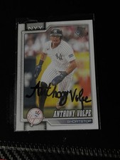 2026 Topps Series 1 Anthony Volpe on Card Signature - New York Yankees