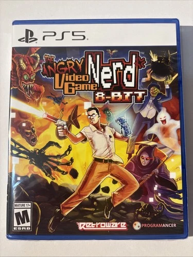 BRAND NEW THE ANGRY VIDEO GAME NERD 2 8-BIT LIMITED RUN GAMES U.S. ESRB PS5