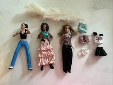 Spice Girls Dolls Sporty & Scary, Other Unsure. See Description & Pics Lot Of 3.