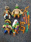 1992 Playmates TMNT Vintage Wacky Wild West Turtles Lot