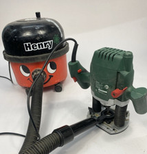 Adattatore aspirazione polvere per router Bosch POF 1200/1400 AE per aspirapolvere Henry Hoover