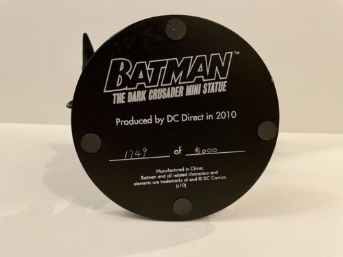 2010 Batman: The Dark Crusader Mini Statue (1749/5000) - Bild 3 von 3
