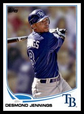 2013 Topps  Desmond Jennings #308 Tampa Bay Rays