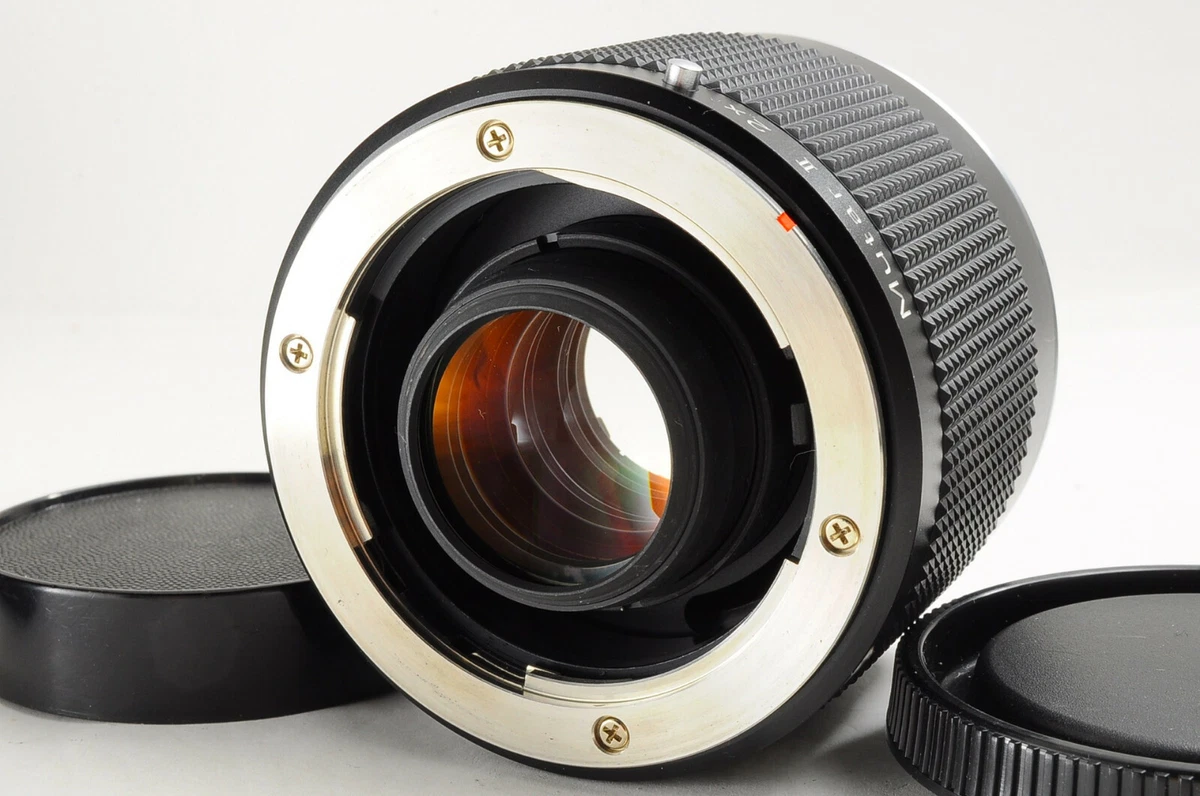 [Excellent] Contax Carl Zeiss Mutar II 2x Teleconverter for C/Y MF w/ Cap  READ