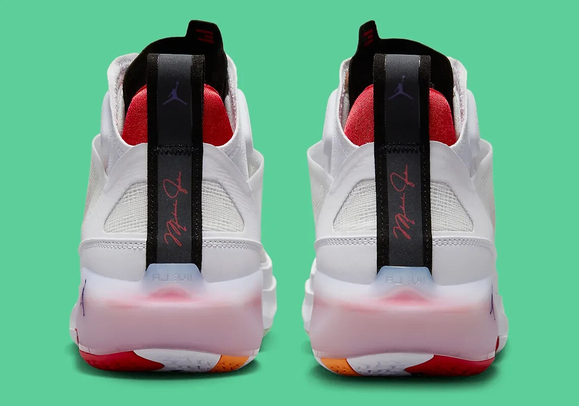Nike Air Jordan XXXVII 37 Hare White Red Black Multicolor