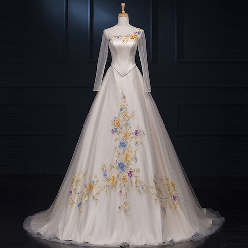 Cenerentola Sposa Vestiti Carnevale Donna Wedding Dress Cinderella Cosplay  009 | eBay