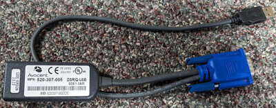 Avocent DSRIQ-USB VGA USB Computer KVM Module/Dongle