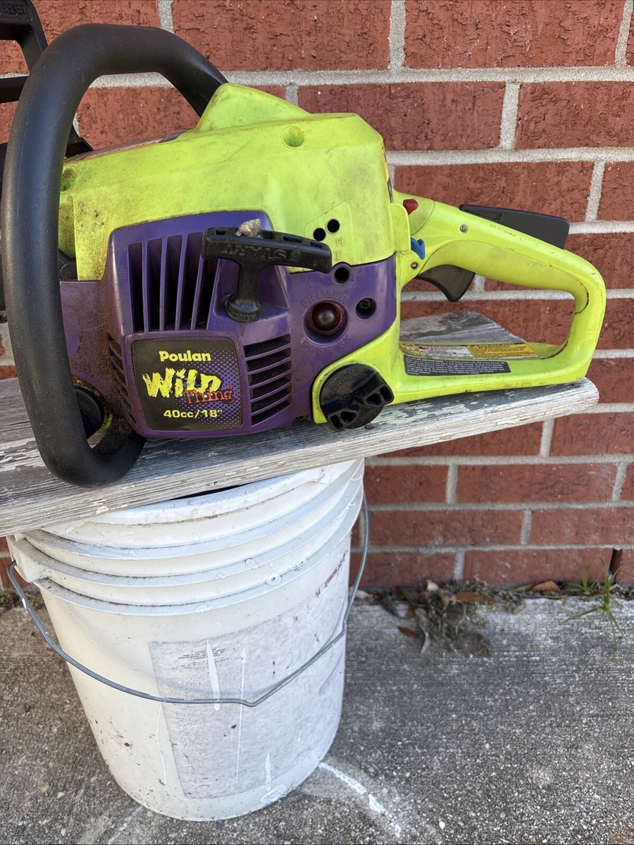 Vintage POULAN 2375 Wild Thing 42cc Chainsaw 18” Bar | eBay