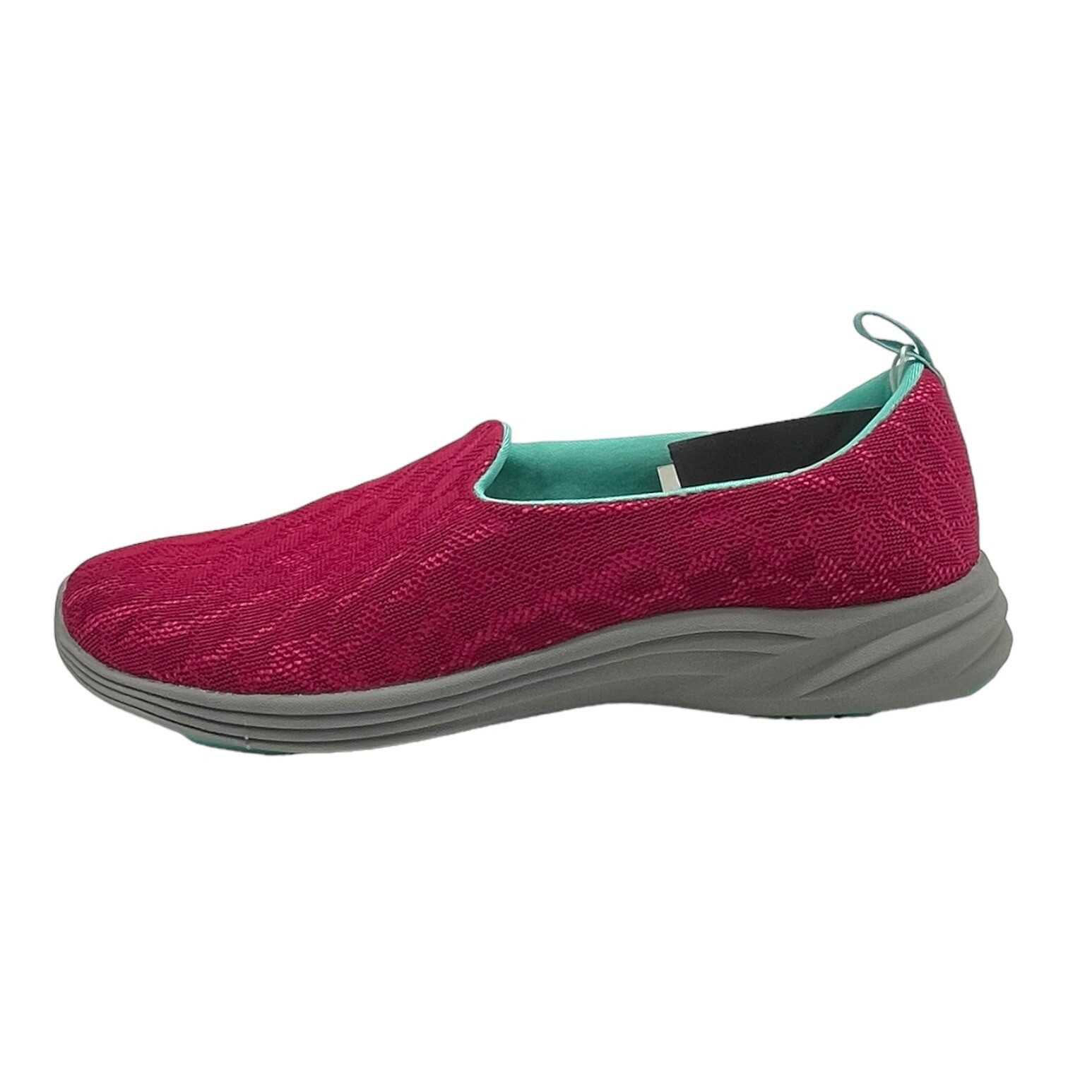 VIONIC Womens 11 Canvas HYDRA AMS Slip On Sneakers Arch Support Orthaheel PINK image 5