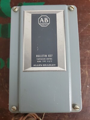 ALLEN BRADLEY Temperature Control Bulletin 837 Encl.Type 4 & 13 (CX24B)